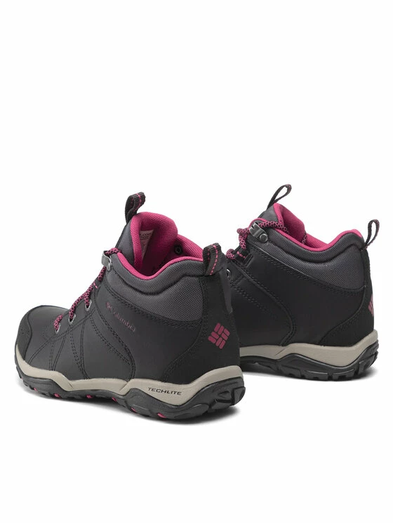 Πολύ καλή προσφορά 😀 Columbia Γυναίκες Μπότες Χιονιού Παπούτσια πεζοπορίας Dunwood Mid YL5405 Μαύρο ⭐ - Image 3