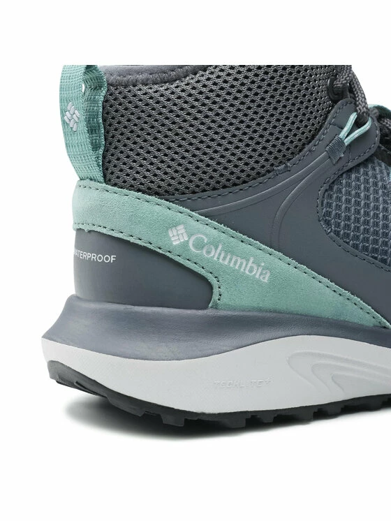 Νέος 👏 Columbia Γυναίκες Μπότες Χιονιού Παπούτσια πεζοπορίας Trailstorm Mid Waterproof BL0155 Γκρι ✨ - Image 6