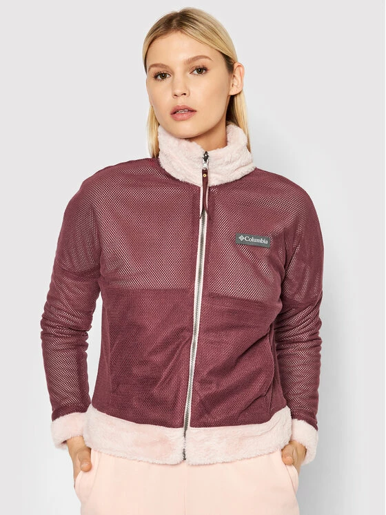 Best Pirce ✔️ Columbia Γυναίκες Μπλούζες Fleece Fleece Bundle Up™ Full Zip Fleece 1907222 Ροζ Relaxed Fit ❤️ - Image 4