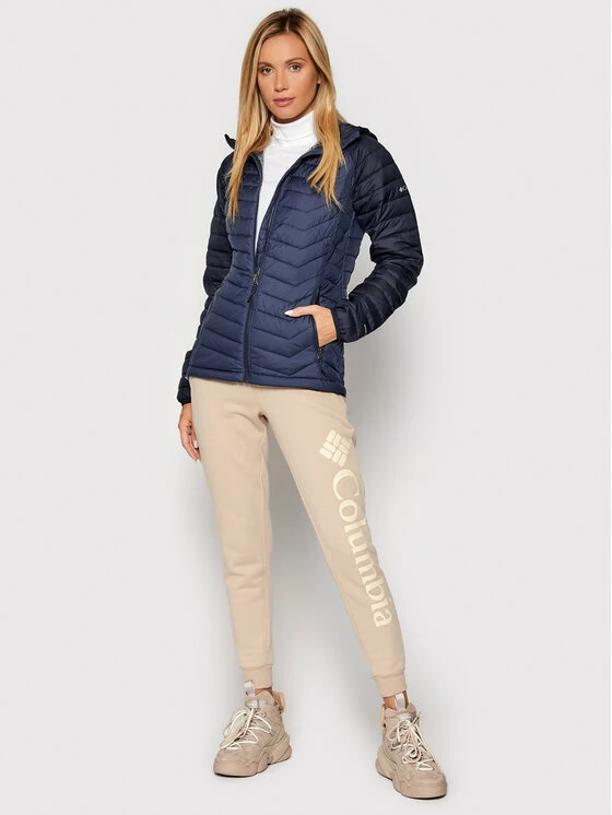Το φθηνότερο ❤️ Columbia Γυναίκες Χειμωνιάτικα Μπουφάν Μπουφάν πουπουλένιο Powder Lite 1699071 Σκούρο μπλε Slim Fit 💯 - Image 2