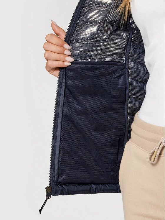 Το φθηνότερο ❤️ Columbia Γυναίκες Χειμωνιάτικα Μπουφάν Μπουφάν πουπουλένιο Powder Lite 1699071 Σκούρο μπλε Slim Fit 💯 - Image 6