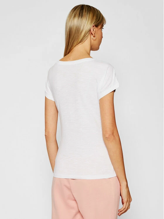 Πολύ καλή προσφορά 🥰 Columbia Γυναίκες T-shirts T-Shirt High Dune Ss 1885964 Λευκό Regular Fit 😀 - Image 3