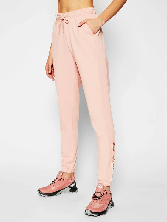 ΧΟΝΔΡΙΚΟ ΕΜΠΟΡΙΟ 🔔 Columbia Γυναίκες Παντελόνια Φόρμας Παντελόνι φόρμας French Terry 1933261 Ροζ Regular Fit 👏