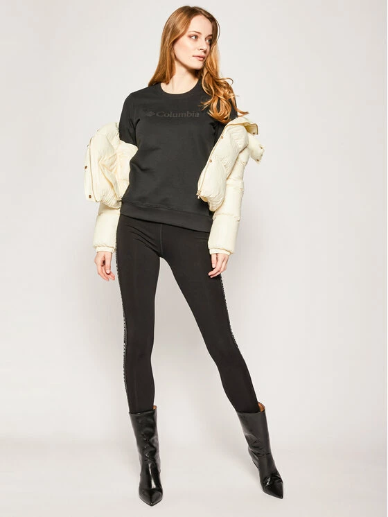 ΧΟΝΔΡΙΚΟ ΕΜΠΟΡΙΟ 🔥 Columbia Γυναίκες Μπλούζες Μπλούζα Logo Crew AL1555 Μαύρο Regular Fit 😀 - Image 2