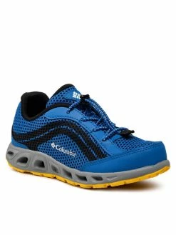 Νέος ⌛ Columbia Άνδρες Υποδήματα αθλητικά Παπούτσια πεζοπορίας Youth Drainmaker IV BY1091 Μπλε 🎉