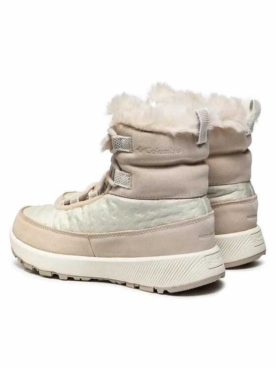 Κουπόνι 💯 Columbia Γυναίκες Biker Μποτάκια Μποτάκια Slopeside Peak Luxe BL5106 Μπεζ 🤩 - Image 3