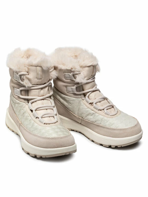 Κουπόνι 💯 Columbia Γυναίκες Biker Μποτάκια Μποτάκια Slopeside Peak Luxe BL5106 Μπεζ 🤩 - Image 5