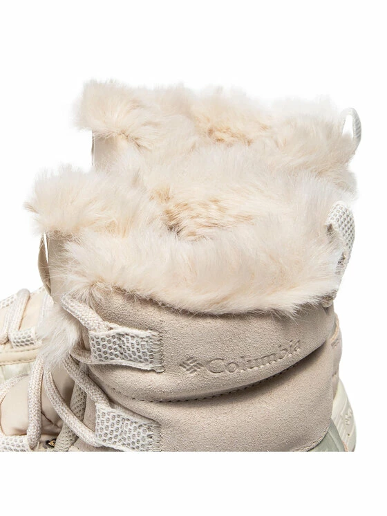 Κουπόνι 💯 Columbia Γυναίκες Biker Μποτάκια Μποτάκια Slopeside Peak Luxe BL5106 Μπεζ 🤩 - Image 6