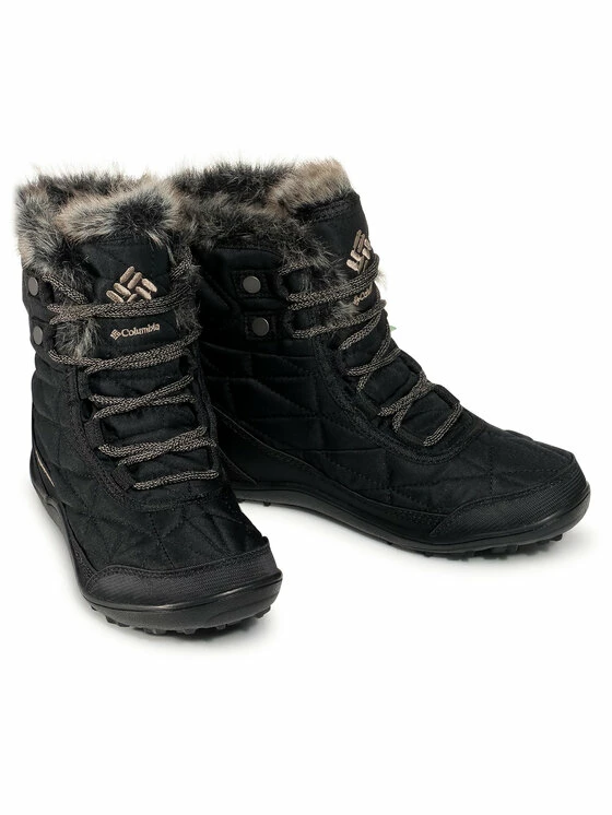 Το φθηνότερο ⭐ Columbia Γυναίκες Μπότες Χιονιού Minx™ Shorty III BL591010 Μαύρο 🔥 - Image 5