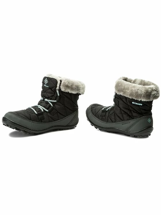 Flash Sale 🥰 Columbia Γυναίκες Μπότες Χιονιού Youth Minx Shorty Omni-Heat Waterproof BY1334 Μαύρο 💯 - Image 2