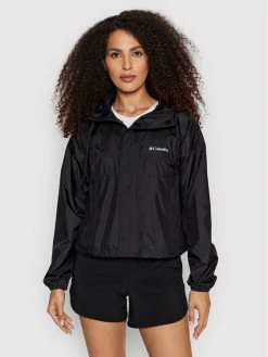 Εκπτωση 🥰 Columbia Γυναίκες Μπουφάν Anorak Αντιανεμικό Flash Challenger 1989511 Μαύρο Relaxed Fit 🎉