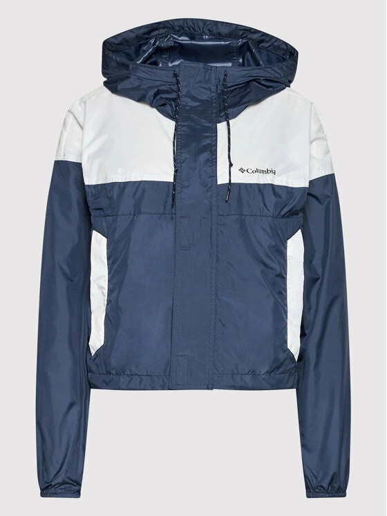 Προϋπολογισμός 😍 Columbia Γυναίκες Μπουφάν Anorak Αντιανεμικό Flash Challenger 1989511 Σκούρο μπλε Relaxed Fit 👏 - Image 5