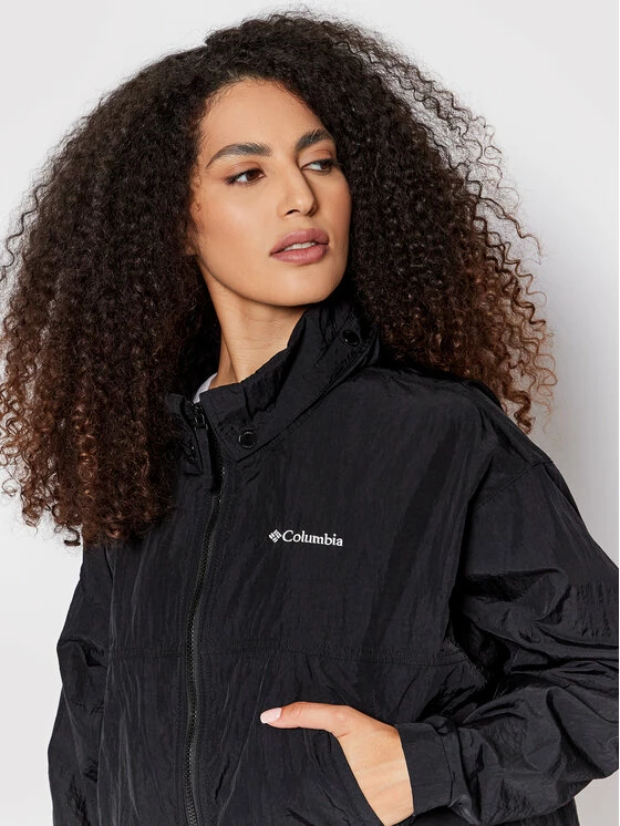 Καλύτερη πώληση 😀 Columbia Γυναίκες Αντιανεμικά Μπουφάν Αντιανεμικό Paracutie Windbreaker 1989441 Μαύρο Regular Fit 😀 - Image 4