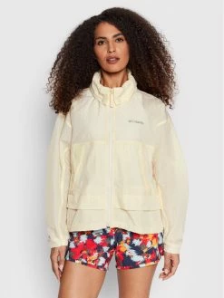 Εξοδος 🔥 Columbia Γυναίκες Αντιανεμικά Μπουφάν Αντιανεμικό Paracutie 1989441 Μπεζ Regular Fit ❤️