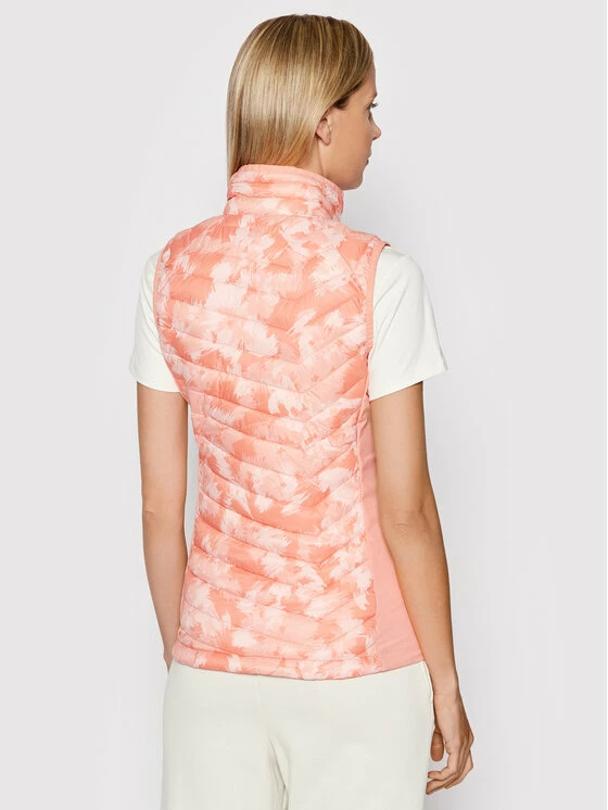 Best Pirce 🌟 Columbia Γυναίκες Γιλέκα Γιλέκο Powder Pass 1832222 Πορτοκαλί Regular Fit ❤️ - Image 3