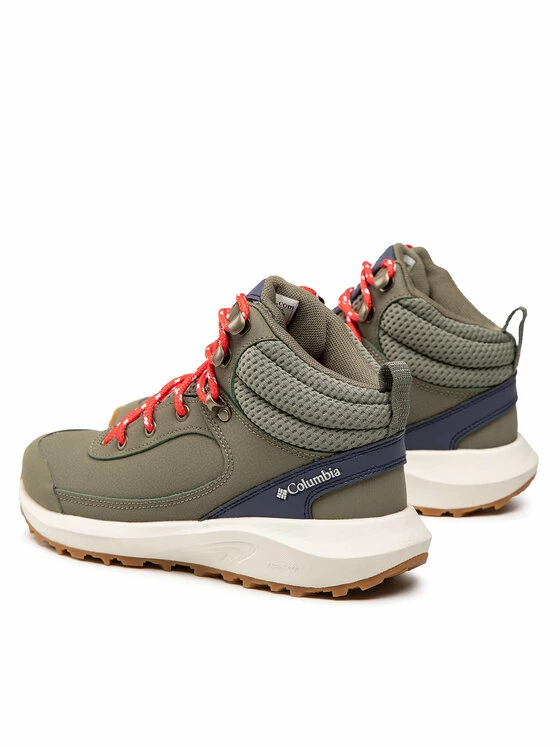 Ολοκαίνουργιο 🎁 Columbia Γυναίκες Μπότες Χιονιού Παπούτσια πεζοπορίας Trailstorm Peak Mid BL5578 Πράσινο 🤩 - Image 3