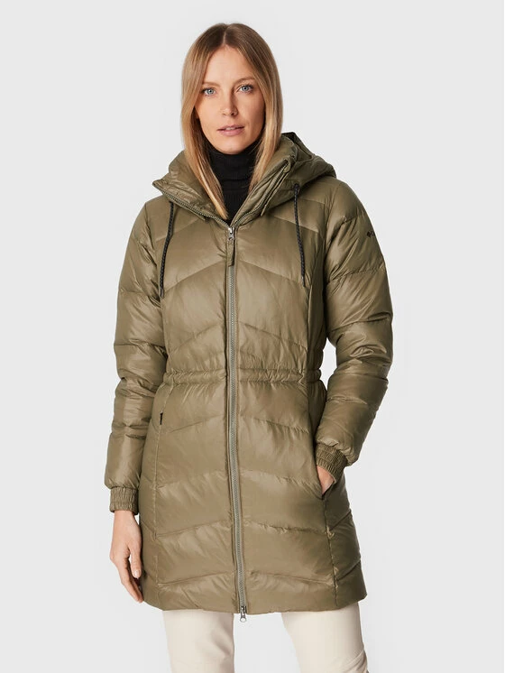 Νέος ⭐ Columbia Γυναίκες Χειμωνιάτικα Μπουφάν Μπουφάν πουπουλένιο Icy Heights II 2007824 Πράσινο Regular Fit ⭐