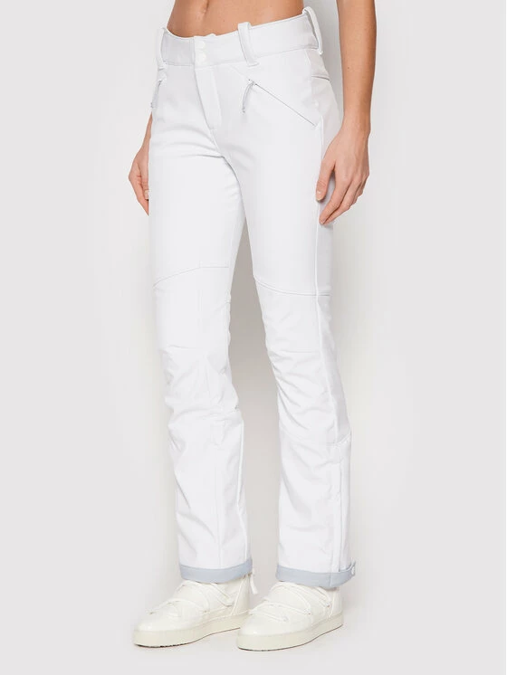 Πολύ καλή προσφορά 🌟 Columbia Γυναίκες Ρούχα Παντελόνι σκι Roffe Ridge 1910121 Λευκό Regular Fit 👍