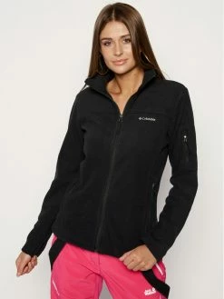 ΧΟΝΔΡΙΚΟ ΕΜΠΟΡΙΟ 🧨 Columbia Γυναίκες Μπλούζες Fleece Fleece Fast Trek II 1465351 Μαύρο Regular Fit 👍