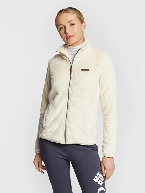 Εκπτωση 👍 Columbia Γυναίκες Μπλούζες Fleece Fleece Fire Side 1819791 Μπεζ Regular Fit ❤️