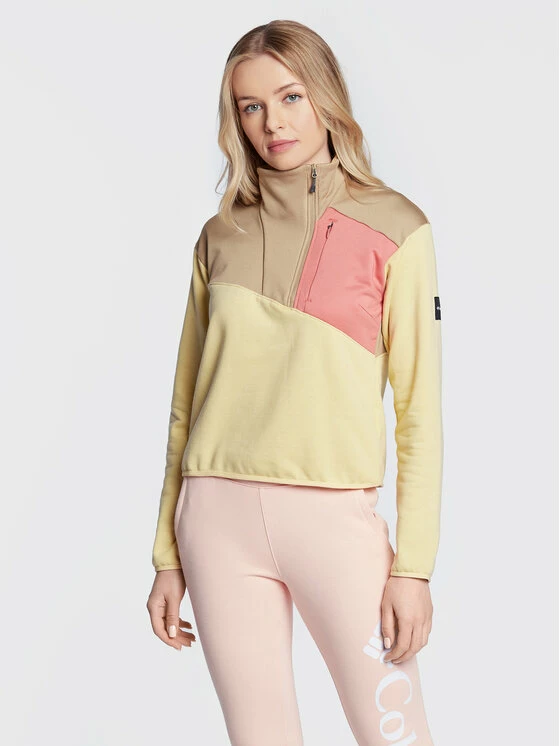 Καλύτερες κριτικές για 🧨 Columbia Γυναίκες Μπλούζες Μπλούζα Lodge™ Hybrid 1959813 Κίτρινο Regular Fit 🎉