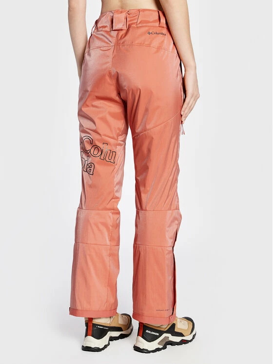 ΧΟΝΔΡΙΚΟ ΕΜΠΟΡΙΟ 🔥 Columbia Γυναίκες Παντελόνια Σκι & Snowboard Παντελόνι σκι Kick Turner™ 1910081 Πορτοκαλί Regular Fit ⭐ - Image 3