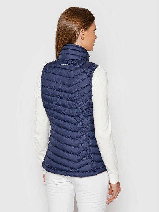 Εκπτωση 🔥 Columbia Γυναίκες Γιλέκα Γιλέκο Powder Lite 1757411 Σκούρο μπλε Regular Fit ⌛ - Image 3