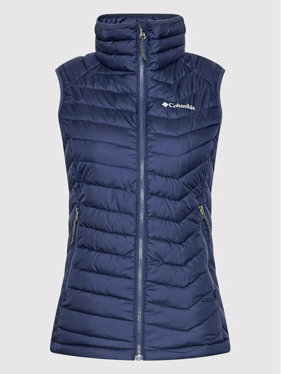 Εκπτωση 🔥 Columbia Γυναίκες Γιλέκα Γιλέκο Powder Lite 1757411 Σκούρο μπλε Regular Fit ⌛ - Image 6