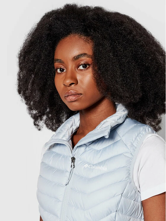 Τοπ 10 👍 Columbia Γυναίκες Γιλέκα Γιλέκο Powder Lite Vest 1757411 Μπλε Slim Fit 🔥 - Image 4