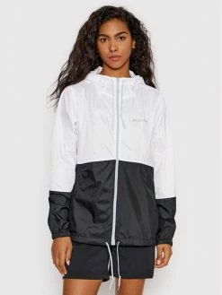 Ολοκαίνουργιο 🎁 Columbia Γυναίκες Αντιανεμικά Μπουφάν Αντιανεμικό Flash Forward 1585911 Λευκό Regular Fit 🌟