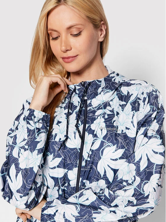 Νέος 🧨 Columbia Γυναίκες Αντιανεμικά Μπουφάν Μπουφάν μεταβατικό Flash Forward 1610911 Σκούρο μπλε Regular Fit 👏 - Image 4