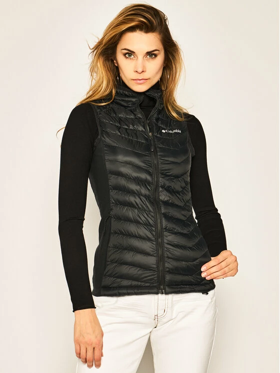 Best Pirce 🎉 Columbia Γυναίκες Γιλέκα Γιλέκο Powder Pass Vest EK0192 Μαύρο Regular Fit ✔️ - Image 3