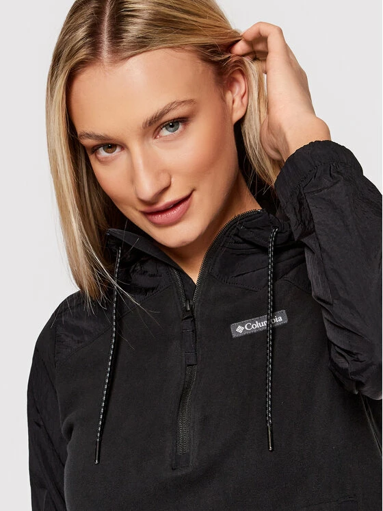 Προϋπολογισμός 🔥 Columbia Γυναίκες Μπλούζες Fleece Fleece Ali Peak Overlay 1992263 Μαύρο Regular Fit ✨ - Image 4