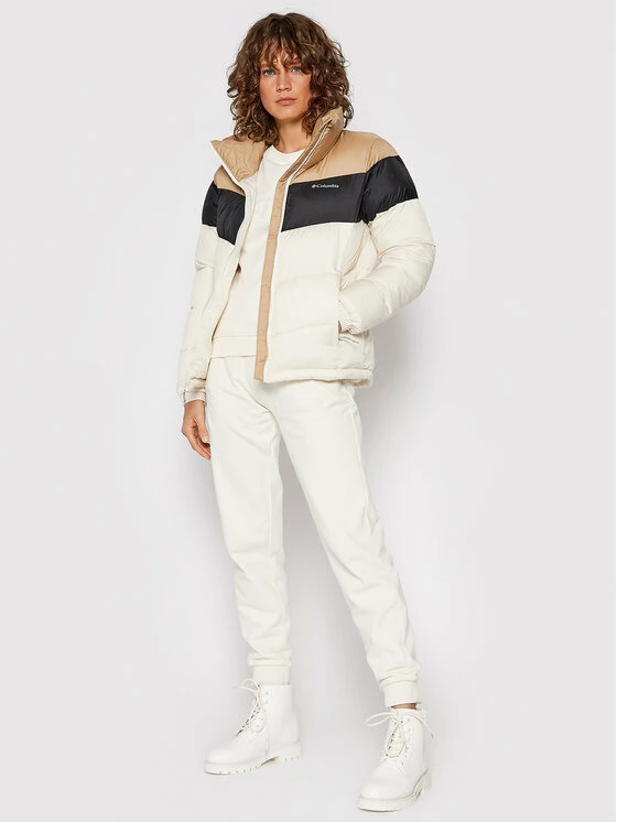 Καλύτερη πώληση ✔️ Columbia Γυναίκες Χειμωνιάτικα Μπουφάν Μπουφάν πουπουλένιο Puffect™ Color Blocked 1955101 Μπεζ Regular Fit 😍 - Image 2