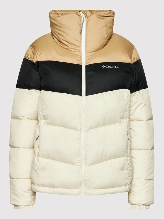Καλύτερη πώληση ✔️ Columbia Γυναίκες Χειμωνιάτικα Μπουφάν Μπουφάν πουπουλένιο Puffect™ Color Blocked 1955101 Μπεζ Regular Fit 😍 - Image 5