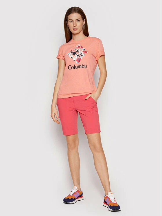 Η καλύτερη συμφωνία 😍 Columbia Γυναίκες T-shirts T-Shirt Bluebird Day 1934002 Πορτοκαλί Relaxed Fit 🧨 - Image 2