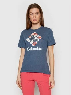 Πολύ καλή προσφορά 🧨 Columbia Γυναίκες T-shirts T-Shirt Bluebird Day 1934002 Σκούρο μπλε Relaxed Fit 🎉