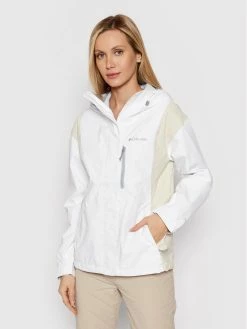 Συμφωνίες 😉 Columbia Γυναίκες Μπουφάν Outdoor Hikebound™ 1989253 Λευκό Regular Fit 😉