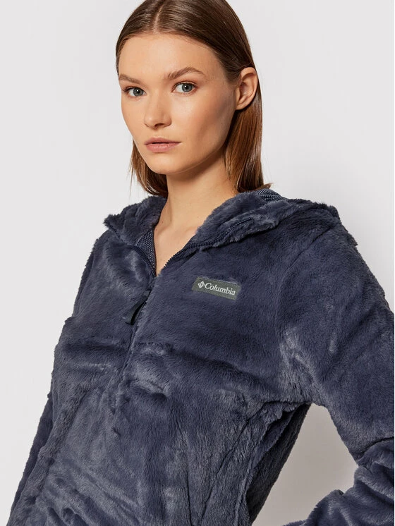 Αγορά 🛒 Columbia Γυναίκες Μπουφάν Anorak Bundle Up™ Hooded Fleece 1958811 Σκούρο μπλε Regular Fit 🌟 - Image 4