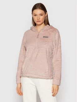 Τοπ 10 🛒 Columbia Γυναίκες Μπουφάν Anorak Bundle Up™ Hooded Fleece 1958811 Ροζ Regular Fit ✔️