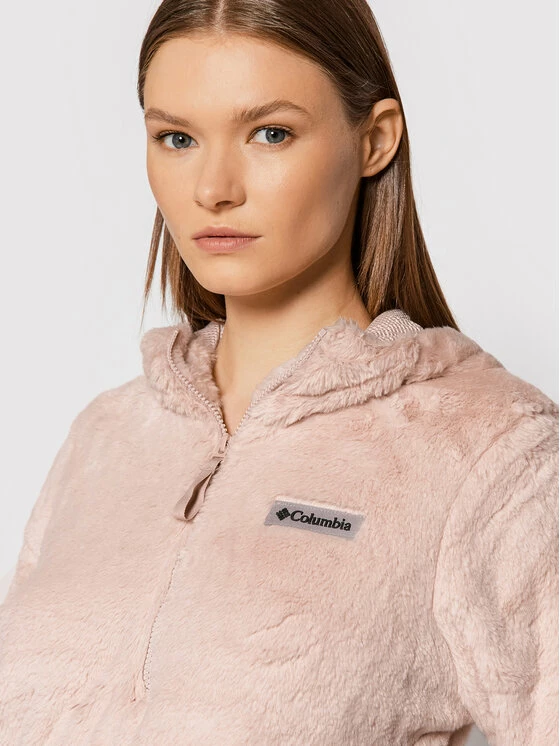 Τοπ 10 🛒 Columbia Γυναίκες Μπουφάν Anorak Bundle Up™ Hooded Fleece 1958811 Ροζ Regular Fit ✔️ - Image 4