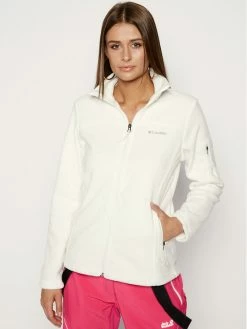 Το φθηνότερο 🤩 Columbia Γυναίκες Μπλούζες Fleece Fleece Fast Trek EL6081 Λευκό Regular Fit 🥰