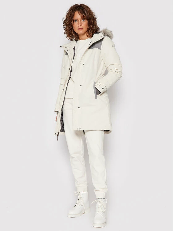 Προώθηση 👍 Columbia Γυναίκες Χειμωνιάτικα Μπουφάν Μπουφάν χειμωνιάτικο Lindores 1810401 Μπεζ Slim Fit 🎁 - Image 2