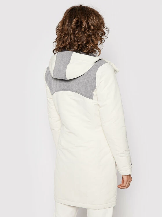 Προώθηση 👍 Columbia Γυναίκες Χειμωνιάτικα Μπουφάν Μπουφάν χειμωνιάτικο Lindores 1810401 Μπεζ Slim Fit 🎁 - Image 4