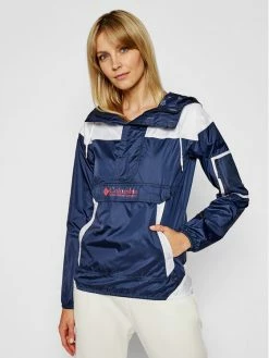 Φτηνός 🎁 Columbia Γυναίκες Μπουφάν Anorak Challenger 1870951 Σκούρο μπλε Regular Fit ✔️