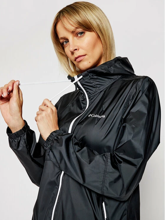 Προϋπολογισμός 🥰 Columbia Γυναίκες Αντιανεμικά Μπουφάν Αντιανεμικό Flash Forward 1585911 Μαύρο Regular Fit ✨ - Image 4