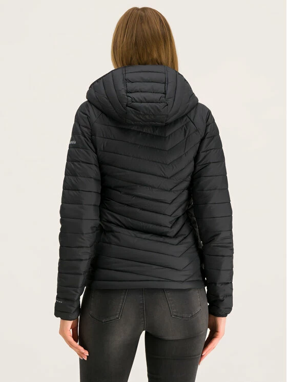 Καλύτερη πώληση 🌟 Columbia Γυναίκες Χειμωνιάτικα Μπουφάν Μπουφάν πουπουλένιο Powder Lite 16990711 Μαύρο Slim Fit 💯 - Image 3