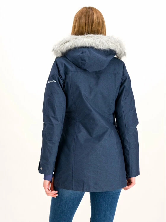 Εξοδος 🎁 Columbia Γυναίκες Χειμωνιάτικα Μπουφάν Μπουφάν χειμωνιάτικο Carson Pass 1737241 Σκούρο μπλε Regular Fit 😍 - Image 4