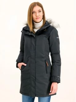 Η καλύτερη συμφωνία 👍 Columbia Γυναίκες Χειμωνιάτικα Μπουφάν Μπουφάν χειμωνιάτικο Lindores Jacket 1810401 Μαύρο Regular Fit ✔️