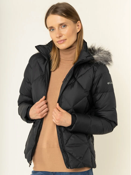 Εξοδος ✨ Columbia Γυναίκες Χειμωνιάτικα Μπουφάν Μπουφάν πουπουλένιο Icy Heights 1821523 Μαύρο Regular Fit ✨